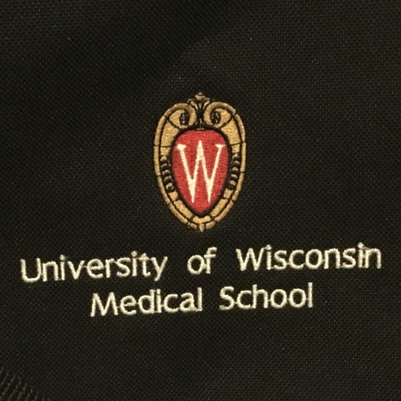 University of Wisconsin Medical School Messenger Bag - Picture 4 of 4